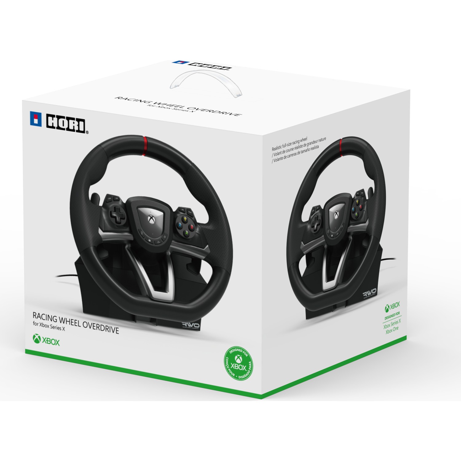 Hori Racing Overdrive Xbox One Series X S One Pc Uyumlu Microsoft Lisanslı Direksiyon Seti