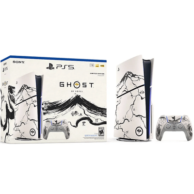 PS5 Slim Ghost of Yotei Black Limited Edition