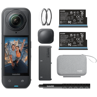Insta360 X5 8K 360° Aksiyon Kamerası – Essentials Bundle