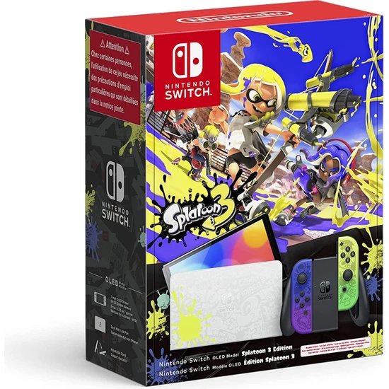 Nintendo Switch Oled  Splatoon 3 Edition