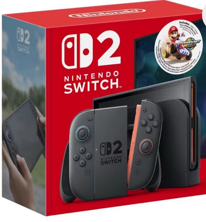 NINTENDO Switch 2 Mario Kart World Bundle