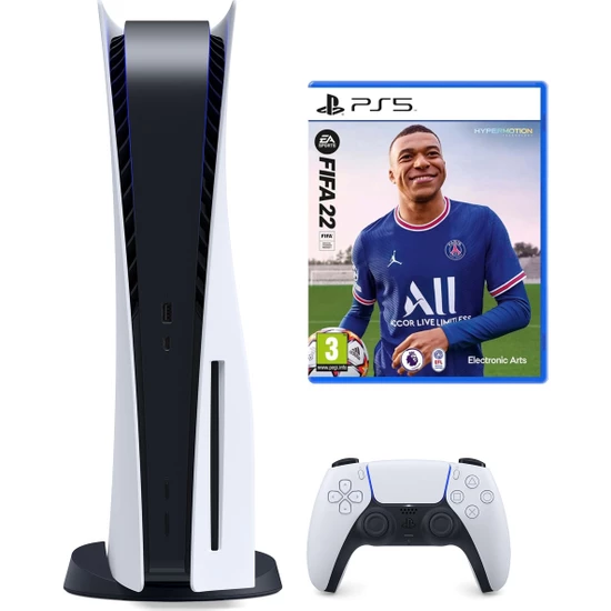 Sony Playstation 5 825gb Oyun Konsolu + Ps5 Fifa 2022